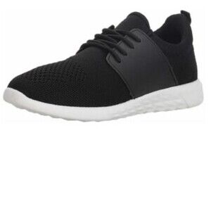 Mia Low Top Knit Sneakers Black Size 6 / 8 / 9 / 9.5
